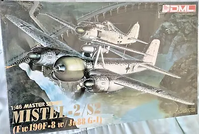 DML- Mistel-2/2S A  FW190F-8  W/ JU-88G-1 Combo- 1/48th- #5510- SEALED- Read On! • $74.99