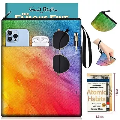 Book Sleeve Pouch Cover Protector With Zipper Cute Book Beau Booksleeve Small... • $18.37