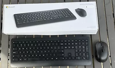 Microsoft Desktop 900 Full-size Wireless Keyboard And Mouse Bundle • $34.99