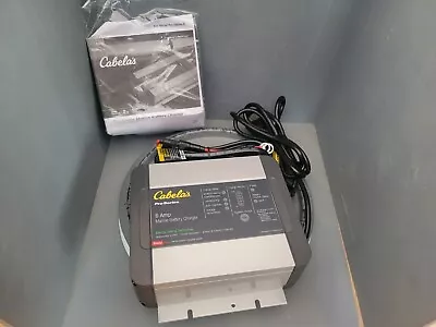 Cabela's Pro Series One-Bank Marine Battery Charger 6A 12VDC 34206 • $133