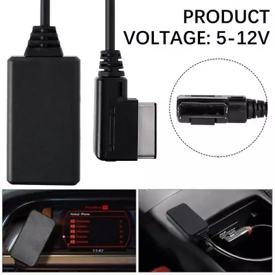 For  A3 A4 A5 Q7 AMI MMI Bluetooth Music Interface AUX Audio Cable Adapter • $7.89