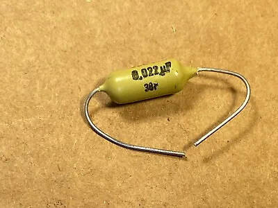 NOS Vintage Mullard .022 Uf 400v Mustard Capacitor TESTED Epiphone Marshall #A • $25