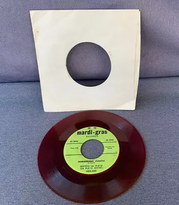 LA PLAYA SEXTET 45 RPM Jamaica/Johnny Guitar Cha Cha Cha Vocal 1002-X45 Red • $29.95
