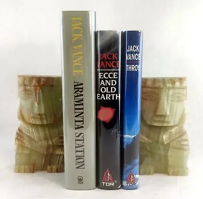 Jack Vance 1st Ed The Cadwal Chronicles Araminta Station Ecce & Old Earth Throy • £121.60
