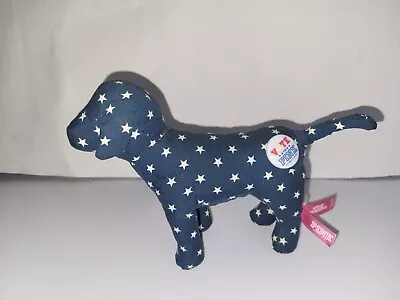 Victoria Secret Vote For Pink Blue Stuffed Dog With Stars • $5