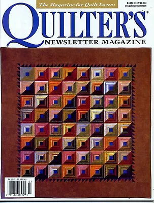 Quilter's Newsletter March 2002 No. 340 • $3.95