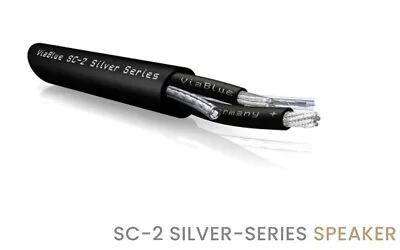VIABLUE SC-2 Silver Speaker Cable 3ft Lot - Part 24200 • $30
