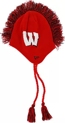 Wisconsin Badgers Mohawk Tasslehawk Knit Cap • $14.99