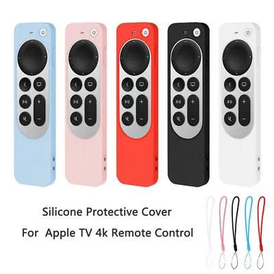 $4.39 • Buy Silicone Sleeve Protective Case Cover For Apple TV 4K 2021 6th Remote Control AU