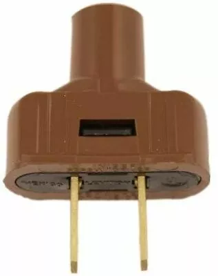 Leviton 48643 000-000 2-Prong Non-Polarized Electrical Plug 125 V 15 A 2... • $6.16