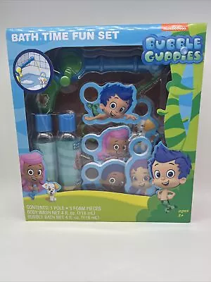 Unopened Bubble Guppies Bath Time Set W/ Body Wash & Toys • $26