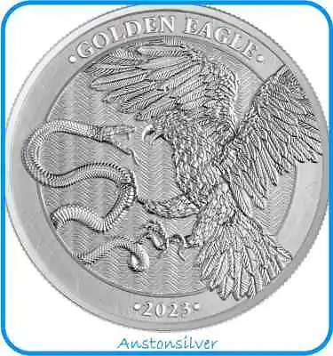 2023 Germania Malta Golden Eagle - 1 Oz .9999 Silver • $38.95