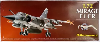 Mirage F1 CR 1:72 Humbrol Heller 80355 Complete Unassembled Model Kit Open Box • $12.72