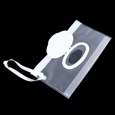 Portable Wet Wipe Dispenser Bag Reusable Travel Baby Wipes Container PackagiTM • £3.72