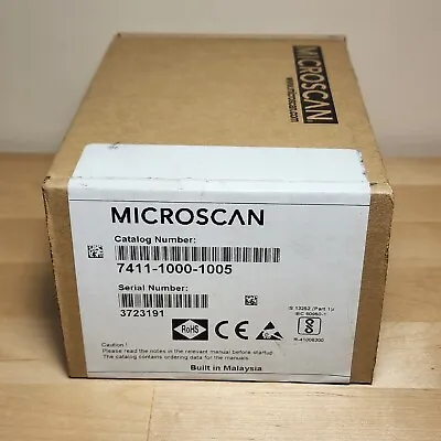 Microscan 7411-1000-1005 Fixed Barcode Scanner • $979