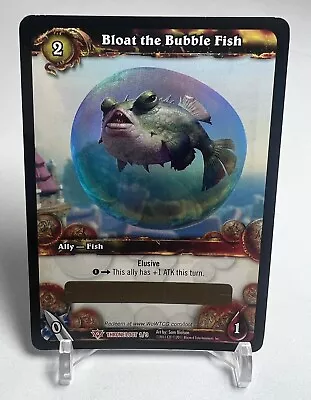 Bloat The Bubble Fish - Unscratched WoW TCG Loot Card • $14.99