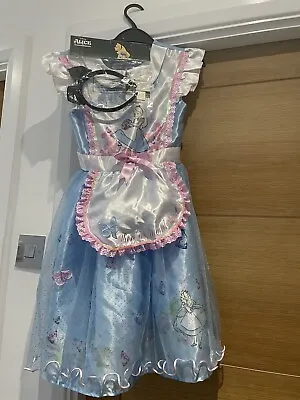 £5 • Buy Girls Alice In Wonderland Costume Disney Party Book Week Kids Child Fancy Dress