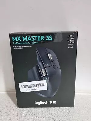 See Description Logitech MX Master 3S Wireless Mouse - Graphite A15 • £50