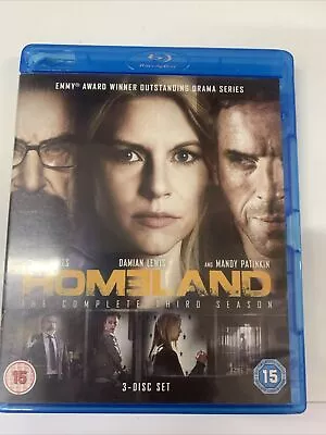 Homeland - Series 3 - Complete (Blu-ray 2014) (0086) • £6