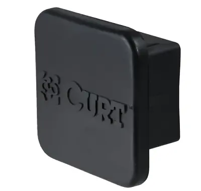 Trailer Hitch Cover Size 2 Inches Black Receiver Tube Trailer Hitch Plug • $5.99