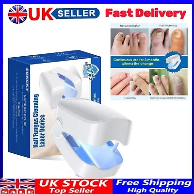 Nail Fungus Laser Device Light Therapy Onychomycosis Toes Treatment 910nm.Home • £12.66
