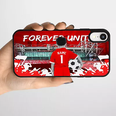 Personalised Manchester IPhone Case Football Hard Phone Cover Boys Gift CFP38 • £8.95