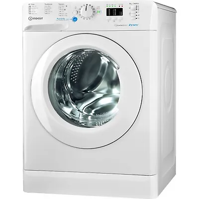 £349.92 • Buy Indesit Push And Go 8kg 1400rpm Freestanding Washing Machine - Whi BWA81485XWUKN