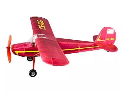 Cessna 140 Model Plane - Rubber Powered Balsa Wood Aircraft Crafting Kit • £38.99