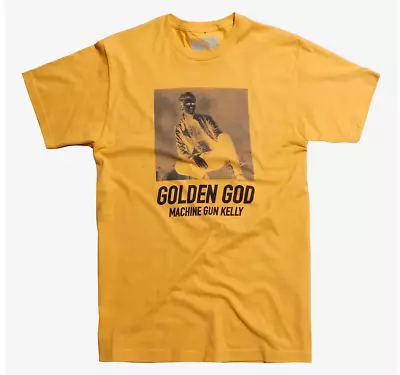 Machine Gun Kelly GOLDEN GOD T-Shirt NEW Licensed & Official RARE!!! • $21.95