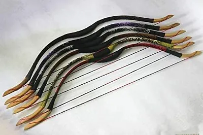 30LB Handmade 1.1m Traditional Longbow Recurve Bow Horse Riding Archery Hunting  • $58.89