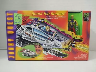 $39.99 • Buy 1996 Galoob Jonny Quest Quest Ice Runner With Jonny Quest Figure NEW