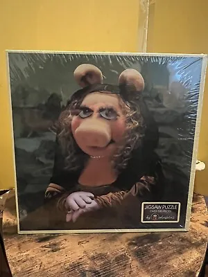 Kermitage Collection Miss Piggy Puzzle Mona Pigga 500 Piece Colorforms Vintage • $80