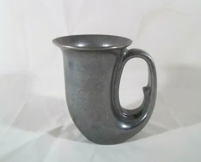 Vintage Pewter Horn Shaped Beer Mug • $21.72