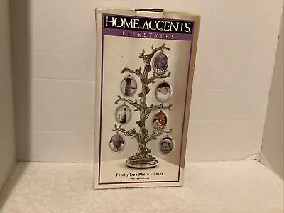 Home Accents Family Tree Photos Pewter Frame Holders New. • $14.67