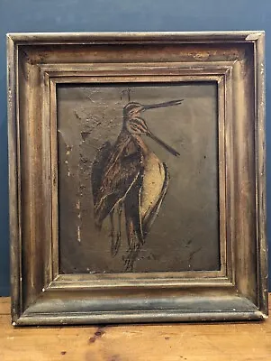 Late 19th Century Oil On Canvas Brace Of Snipe Hunting Antique Painting • £265