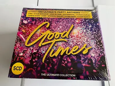 Good Times: Ultimate Party Anthems CD Box Set 5 Discs (2019) NEW SEALED [B34] • £3.29