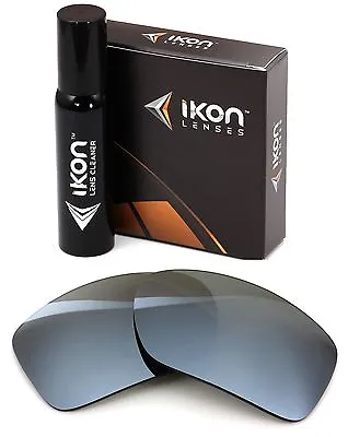 Polarized IKON Replacement Lenses Von Zipper Clutch Sunglasses Silver Mirror • $35.90