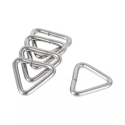 Metal Triangle Ring Buckle 0.63 (16mm) Inner Width For Strap Craft DIY 10pcs • $9.17