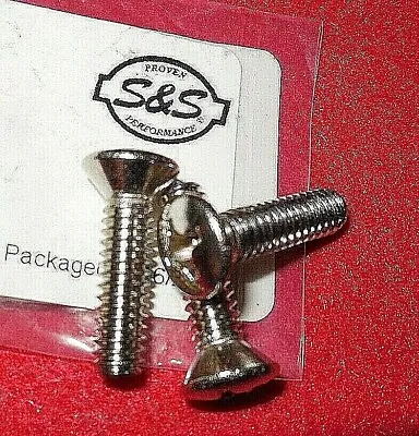 3X OEM S&S Tear Drop Air Cleaner Cover Screws SUPER E SUPER G SUPER B 50-0094 • $10.99