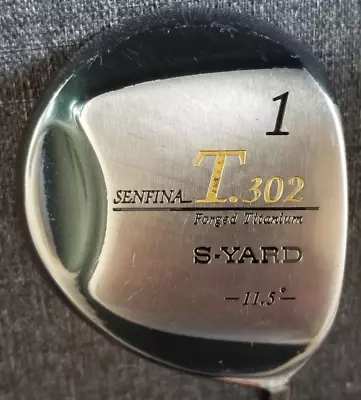 S-Yard Senfina T-302 Forged Titanium 11.5* Driver L1 Flex Graphite RH JAPAN • $19.95