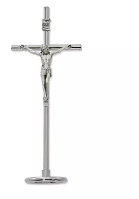 Classic Standing Metal Crucifix Size 6.5in Comes Boxed • $29.99