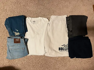 Various Hollister Clothing Items Lot Jeans Pants Shorts Shirt 6x Sizes Vary • $34.99