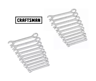 Craftsman Mini Ignition Midget Wrench Set Inch Or MM Set Of 10 Fast Shipping • $44.95