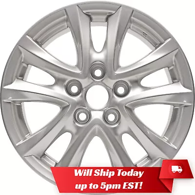 New 16  Silver Replacement Alloy Wheel Rim For 2014-2018 Mazda 3 64961 • $149