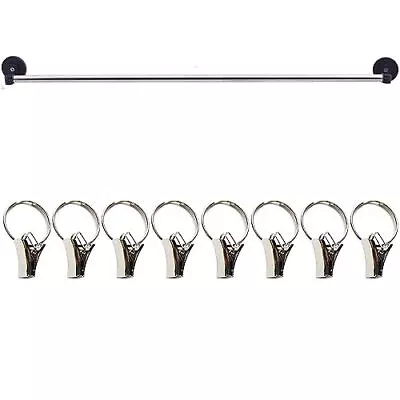 39 Inch Magnetic Curtain Rods For Metal Doors Window Cafe Curtain Rods • $19.42