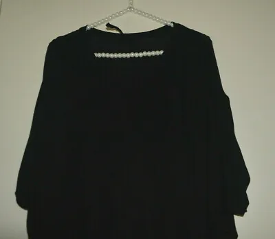 New! XS S BCBG Maxazria Black Kimono Sleeve Light Knit Dress • $18