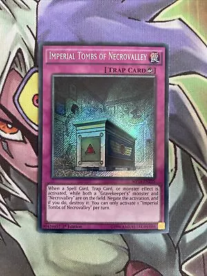 MP14-EN235 Imperial Tombs Of Necrovalley Secret Rare 1st Edition NM Yugioh Card  • £2.65