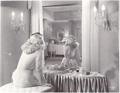 MARIA FELIX Blonde  AMOK  Original 1944 B&W Movie Photo 505 • $14.99