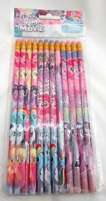My Little Pony Characters Assortment Of Set Of 12 Wooden Pencils-Brand New! • $14.99