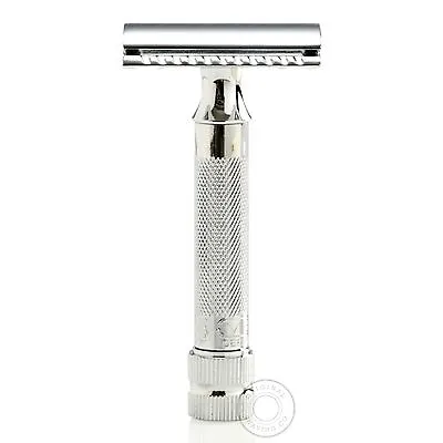 Merkur 34C Heavy Duty Classic Double Edge DE Straight Safety Razor -Short Handle • £49.99